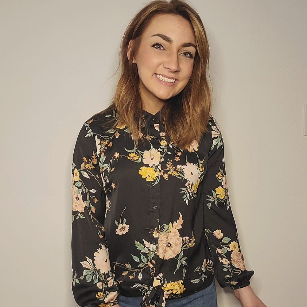 LC Floral Blouse